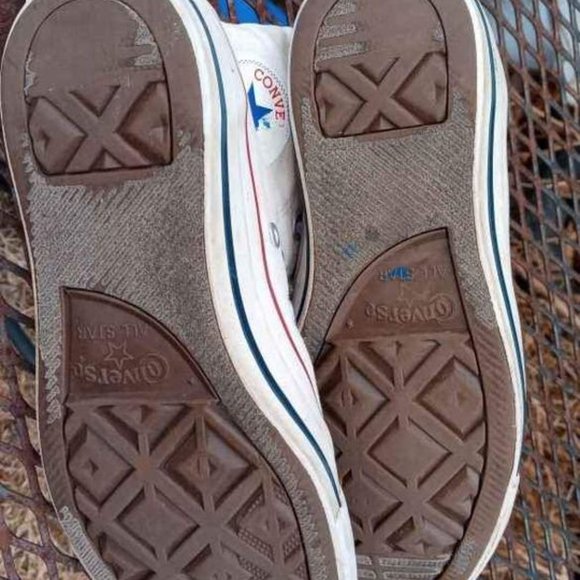 VINTAGE CONVERSE ALL STAR "CHUCK TAYLOR" HIGHTOPS UNISEX L6 M4 - Picture 6 of 10